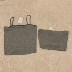 H&M Tops - BRAND NEW H&M TANK AND TUBE TOP H&M Tops - BRAND NEW H&M TANK AND TUBE TOP